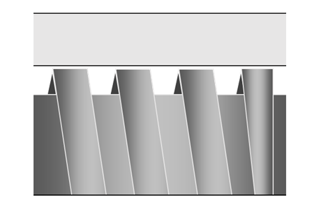 Rectangular-threaded screw image