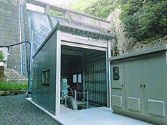 山の口ダム小水力発電所（山口県萩市） イメージ